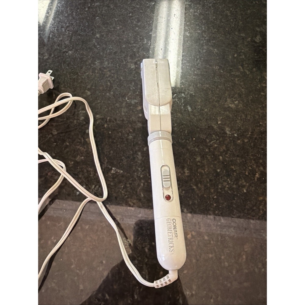 Vintage 1986 Conair Geometrics Model CB600 Hair Crimper Attachment Included